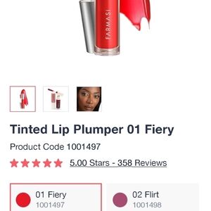 Farmasi Lip Plumper in Fiery Red